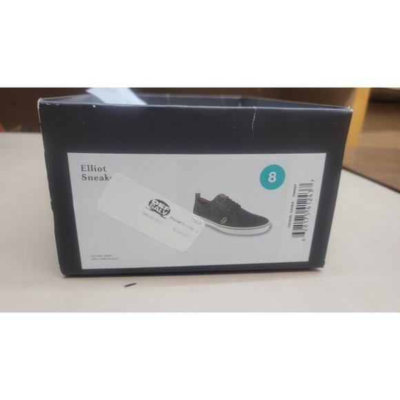 Men's Elliot Casual Apparel Sneakers - Goodfellow & Co Gray 8 - Picture 9 of 10